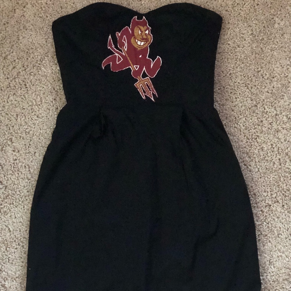 ASU sundevils sunangel dress hand stitched Sparky